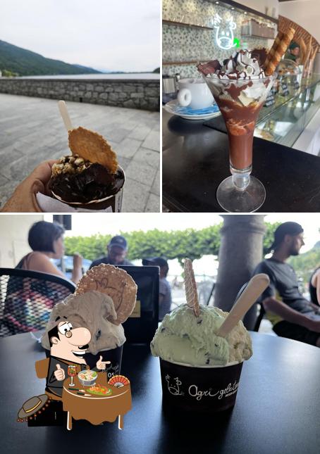 Platti al Agrigelateria Mergozzo