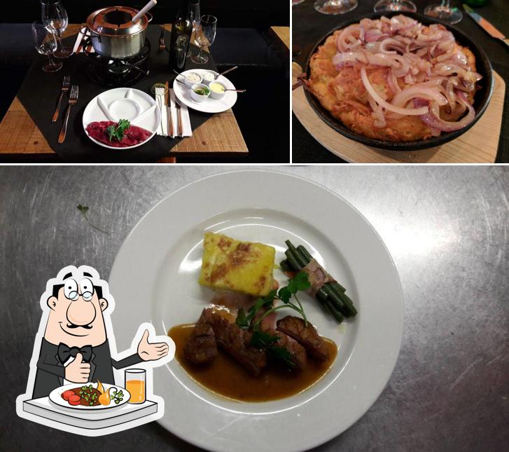Platti al Restaurant Le Loup Blanc