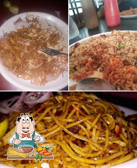 Spaghetti bolognese at Tasty Chinese Fast Food