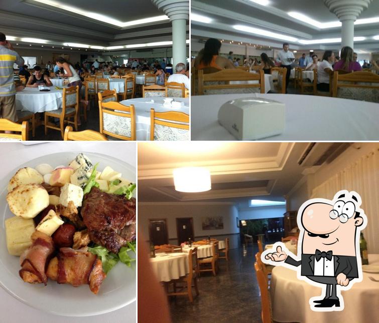 O interior do Monte Sul Churrascaria