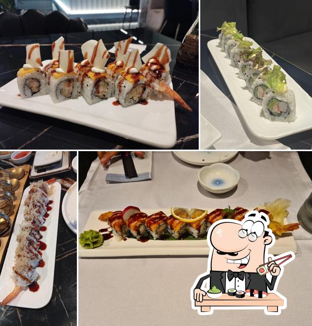 Prenditi le varie opzioni di sushi