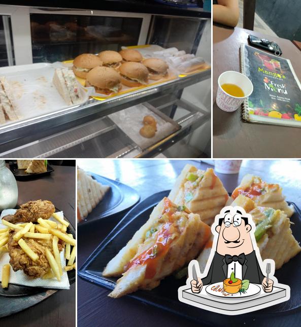 Food at Fella's Cafe