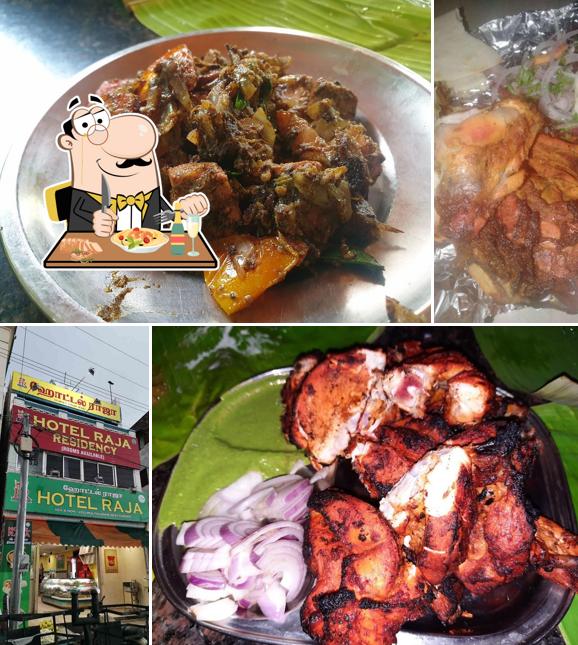 Food at Hotel Raja Garden Halal Restaurant [ Veg And NonVeg / Biriyani Best Halal Restaurant ]