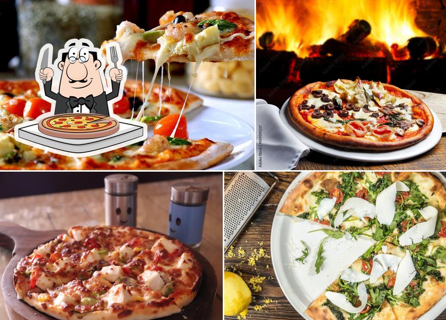 Try out different types of pizza