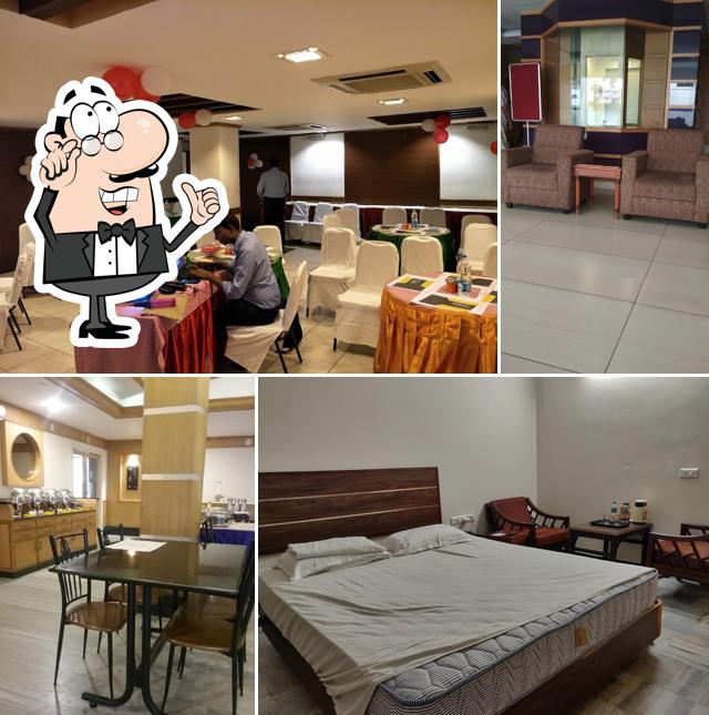 The interior of Park Inn