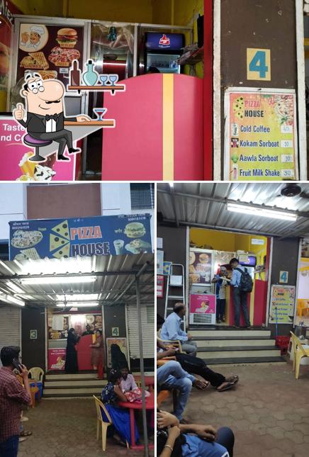 The interior of Pizza House