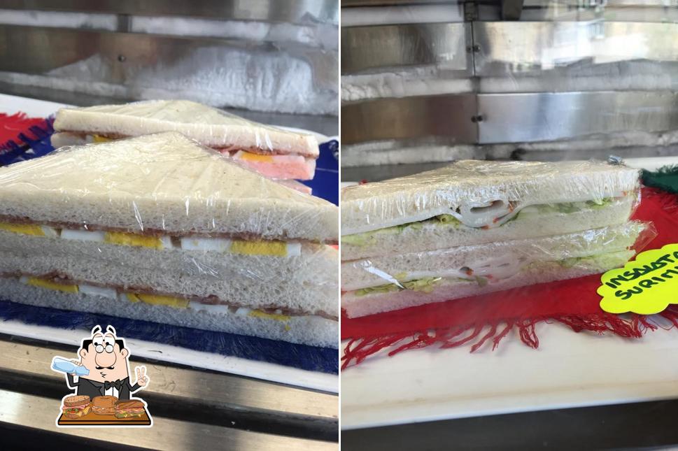 Ordina un panino a Green Bar Ar Pigneto Rome