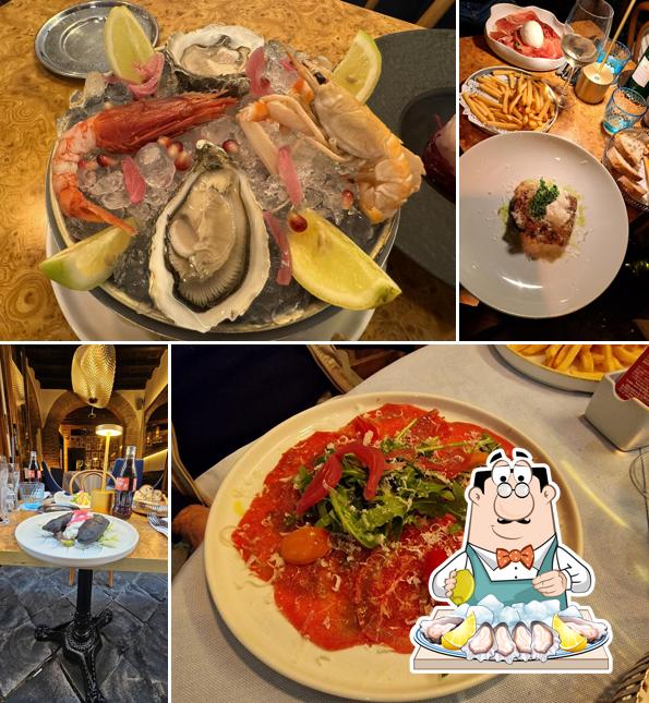 Ostriche al Osteria del Tempo Perso Belsiana