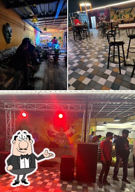 The interior of SURAPANAM Bar and Kitchen