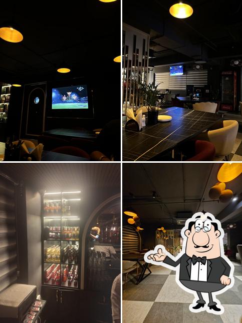 The interior of RJ 02 Restaurant & Bar Best Restaurant & Bar In Alwar