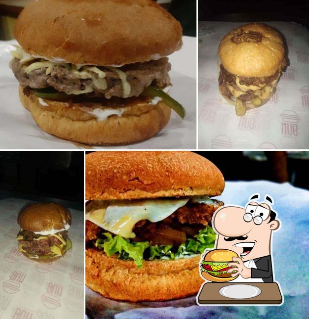 Order a burger at Bun Intended-Burgers & Pizzas