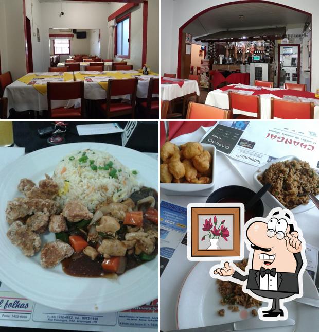 O interior do Restaurante Changai