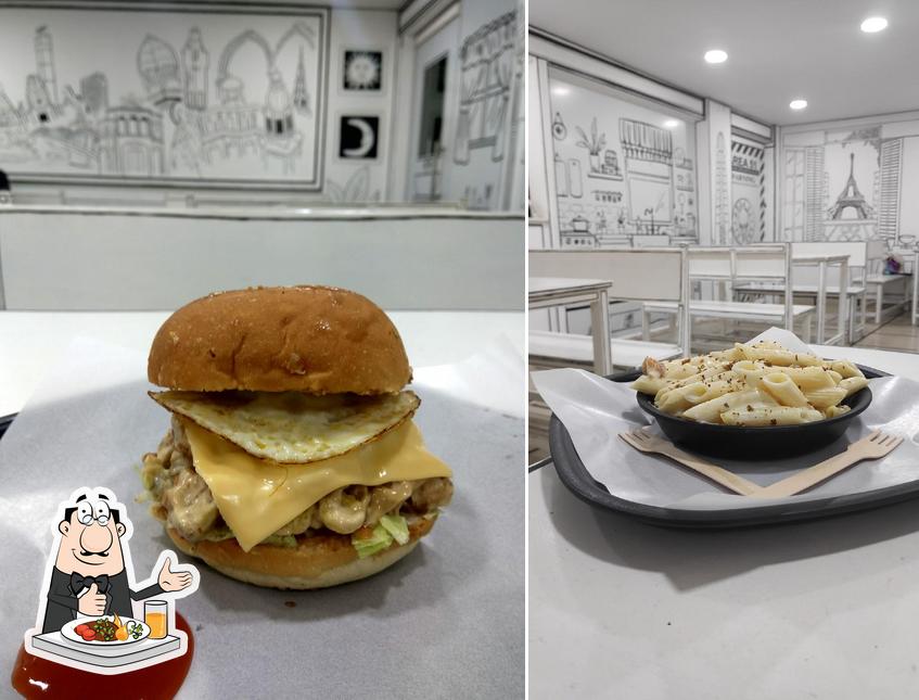 Food at D'Eggsact - 2D Themed Cafe