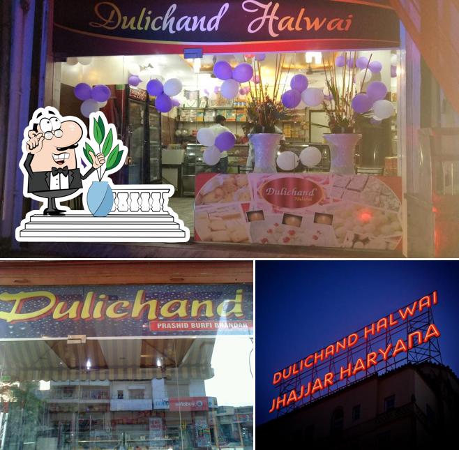 The exterior of Dulichand Sweets & Restaurant old shop jhajjar