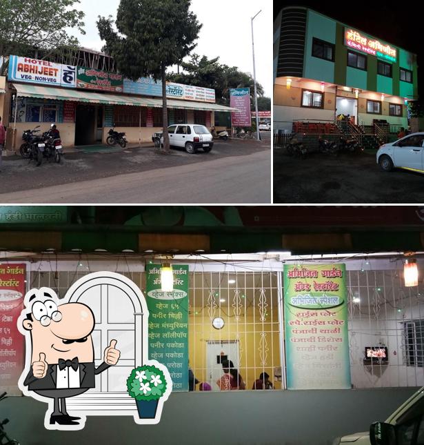 The exterior of Hotel Abhijeet