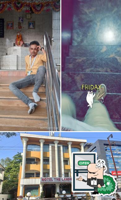 Enjoy the view at the outside area of Hotel The Landmark