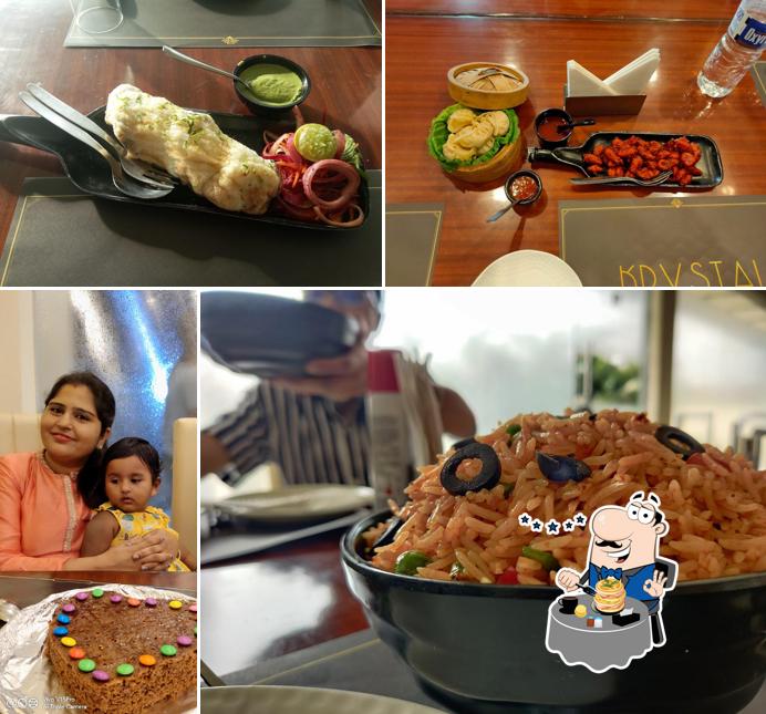 Food at KRYSTAL - Resto, Cafe and Banquets