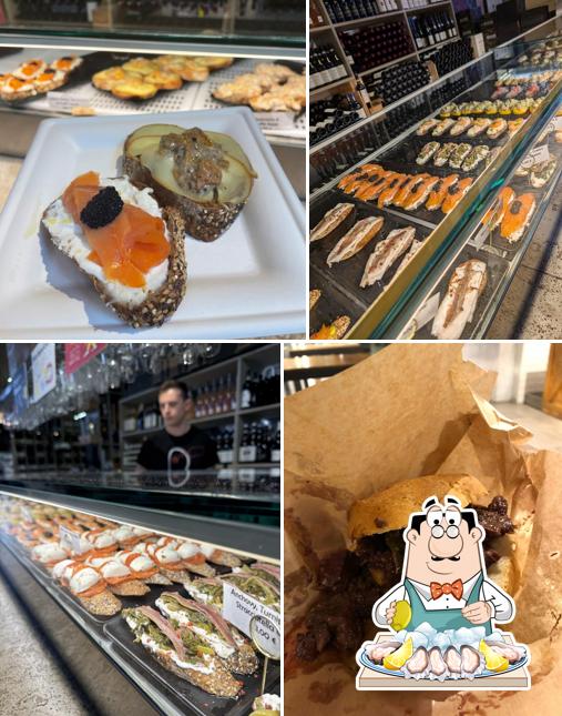 Ostriche al L'Enoteca Sandro Soltani Caffè Sant'Ambrogio