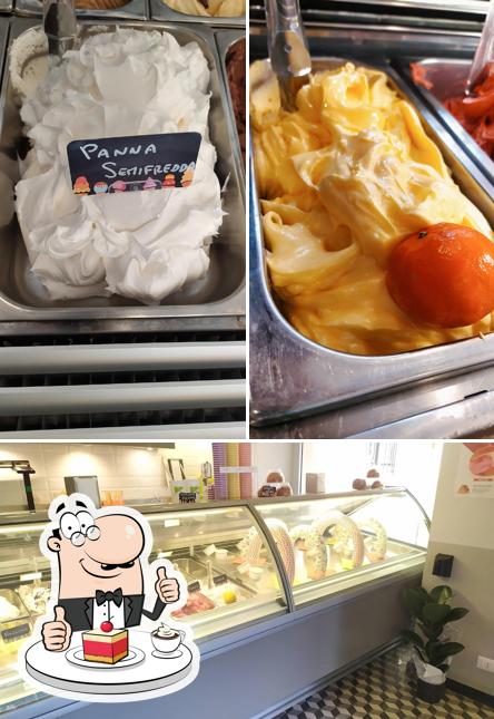 Gelateria Artigianale La Fredda Tentazione serve un'ampia gamma di dessert