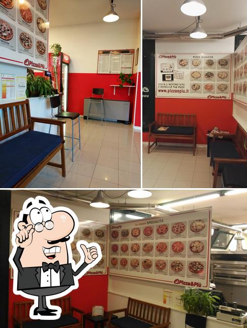 Gli interni di Pizzaepiu