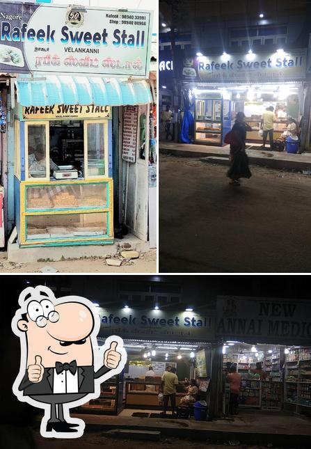 Look at this pic of Rafeek Sweet Stall