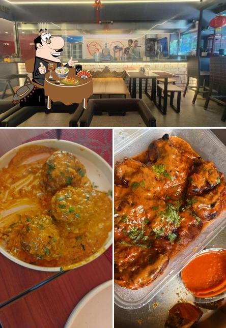 The restaurant's food and interior