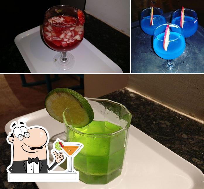 Try a drink from the menu
