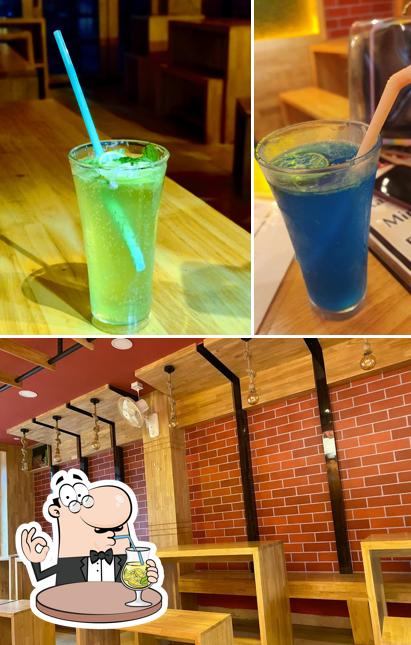 The Shawarma Company is distinguished by drink and interior