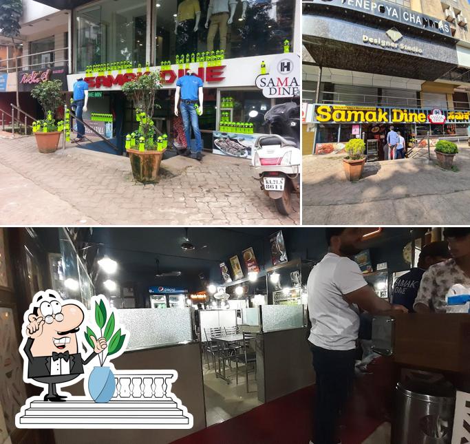 Samak Dine - Non-Veg Family Restaurant is distinguished by exterior and interior