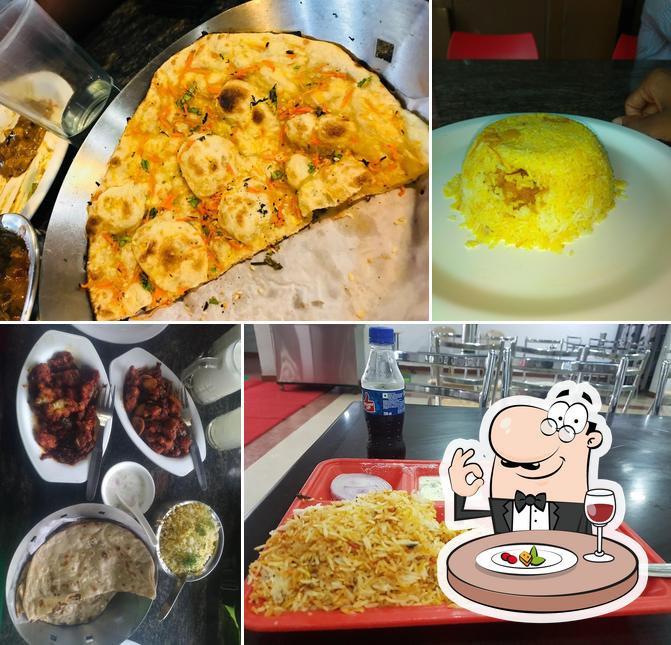 Food at New Selfie restaurant
