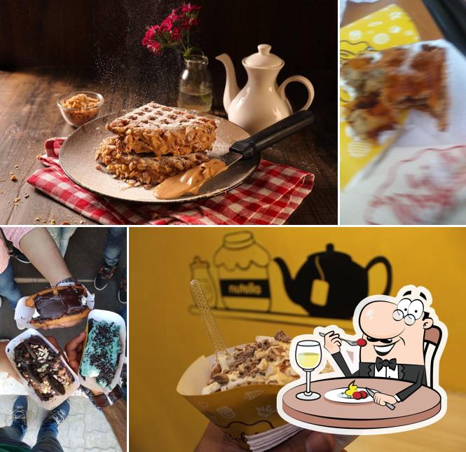 Food at The Belgian Waffle Co