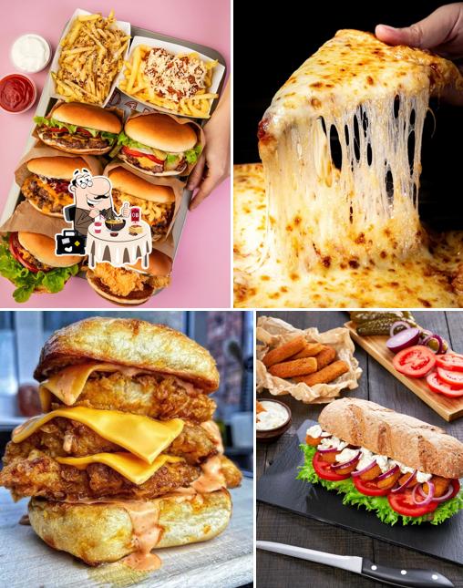 Food at The Fried Chicken