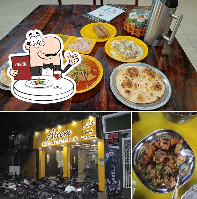 Meals at Aleem Restaurant