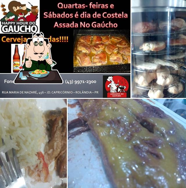 Comida em Assados do Gaúcho