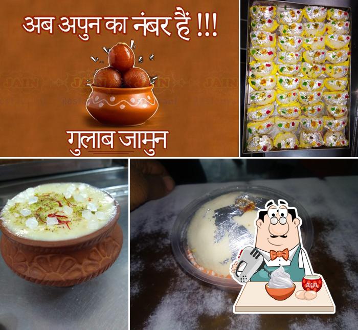 Enjoy one of the sweet dishes