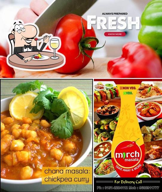 Food at Mirch Masala