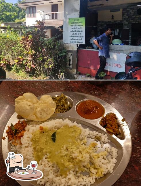 Food at Nadan Bhakshana Sala