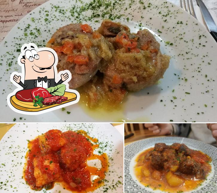 Prova i piatti di carne a La sosta del Nici