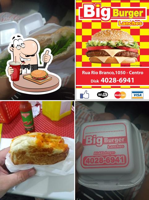 Hambúrguer em Big Burger Lanches