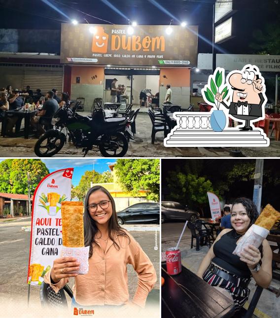 O exterior do Dubom Lanches - São Cristóvão