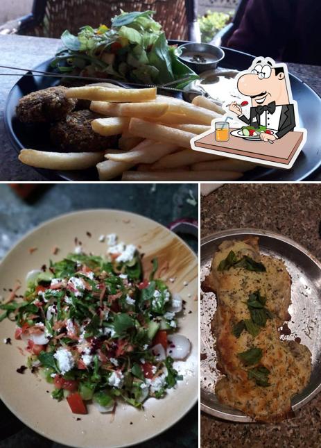Food at Funky Monkey Cafe& Garden Restaurant