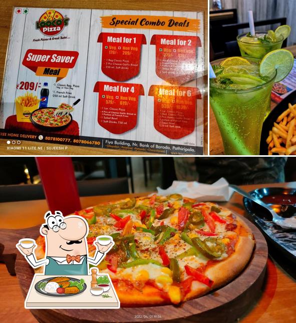 Meals at Looco's Pizza Pathiripala
