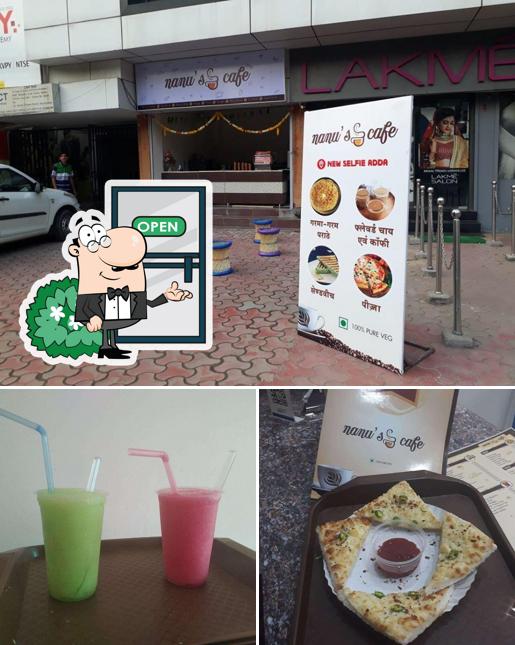 Check out how Nanu's Cafe looks outside