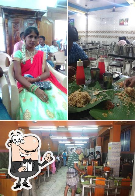 The interior of Sri Ganapathi Mess