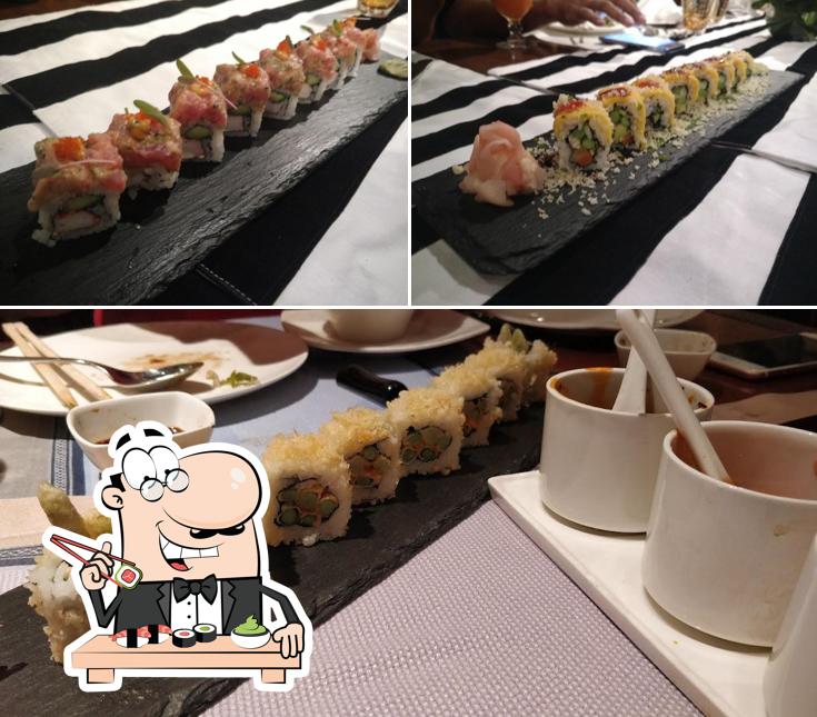 Order various sushi options