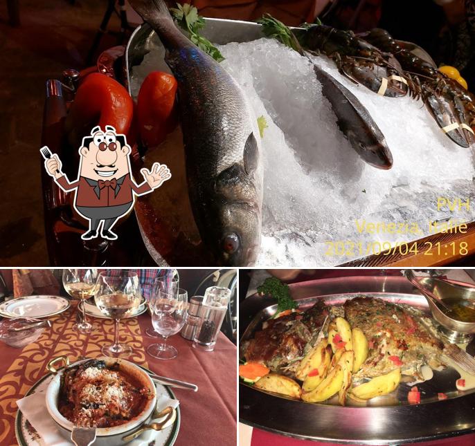 Cibo al Ristorante Florida Venezia