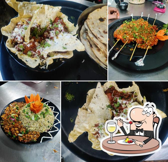 Food at Swami Kruppa Restaurant
