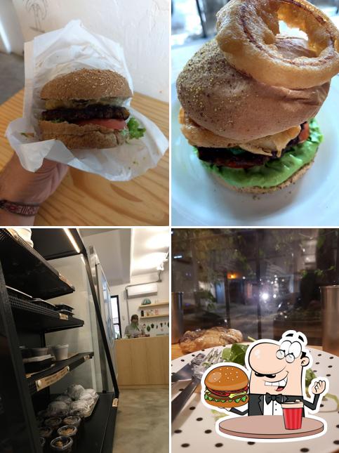 Peça um hambúrguer no VEGANO