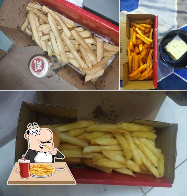 French fries at American Pie - Butter Crust Pizza