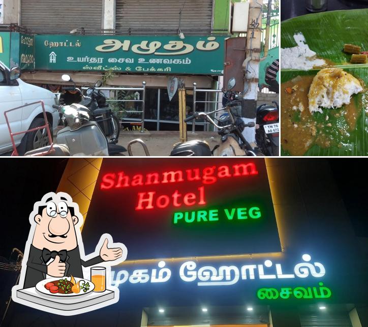 Food at Amutham Restaurant
